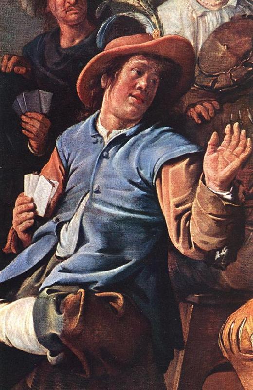 MOLENAER, Jan Miense The Denying of Peter (detail) ag Germany oil painting art